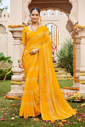 Laxmipati Dhan_Laxmi N-2262 Mustard Art Silk Saree